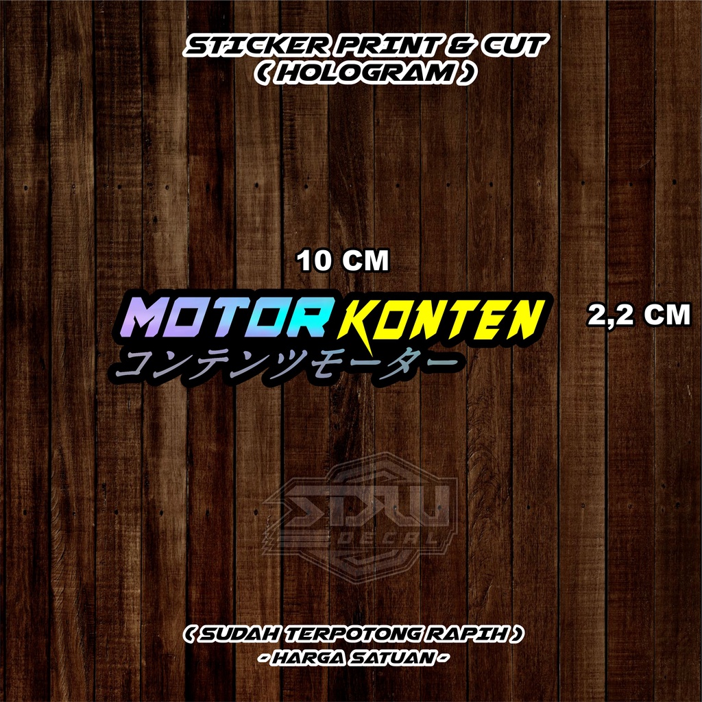 Sticker Racing Print Stiker racing sticker motor stiker motor harga satuan