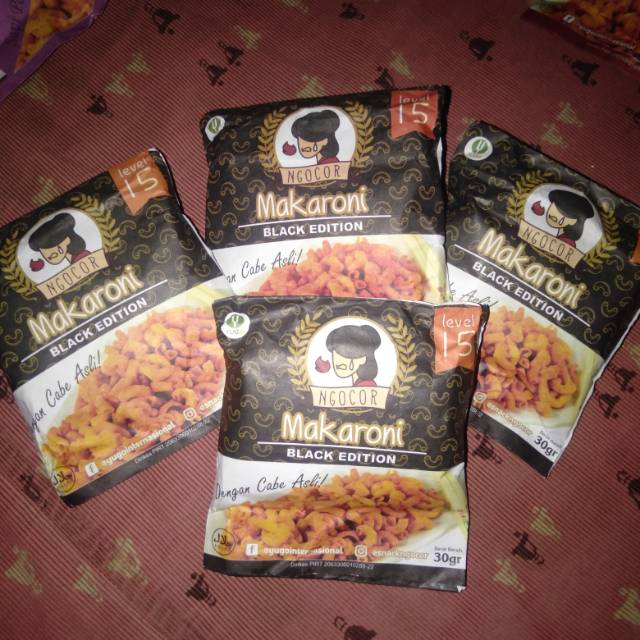 

Makaroni ngocor pedas level 15