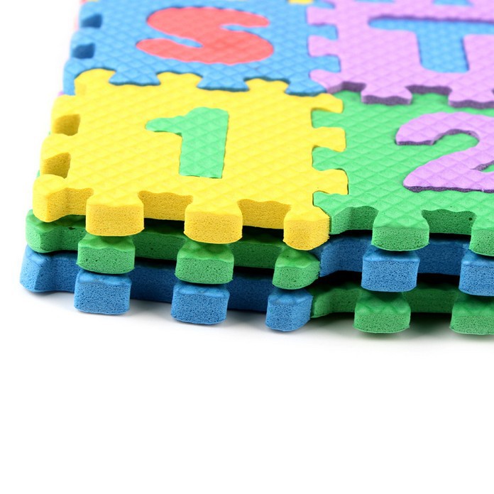 Puzzle Foam Aplhabet &amp; Angka 36PCS - OMTHH5MC Multi-Color