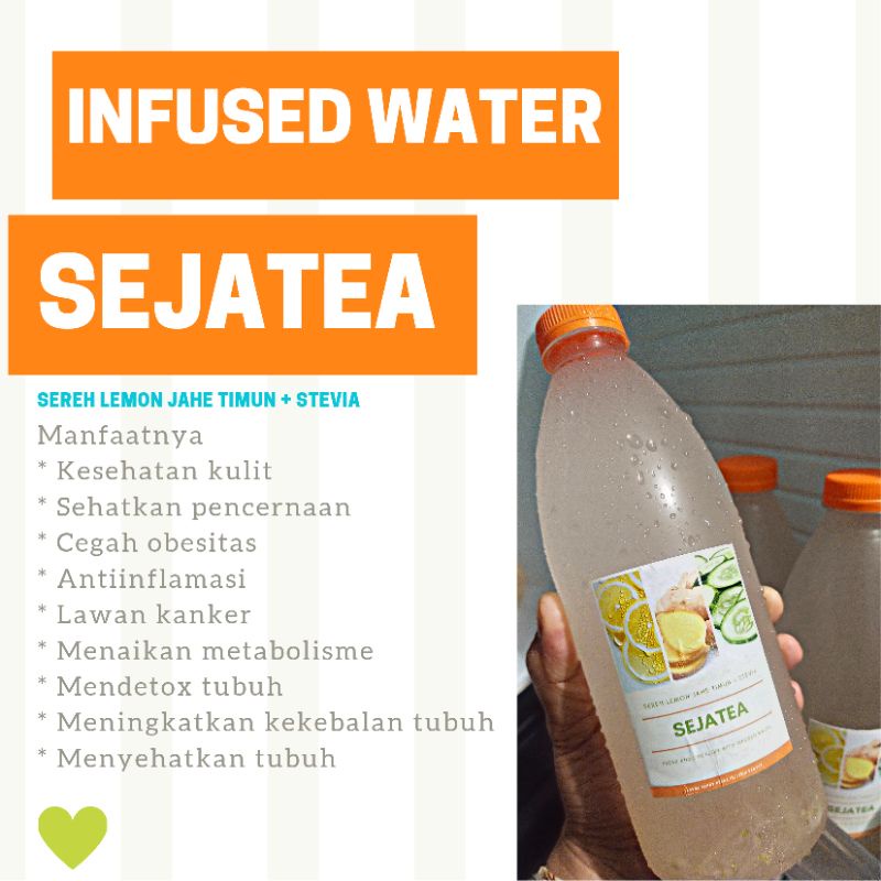 

INFUSED WATER SEJATEA (INSTANT ONLY)