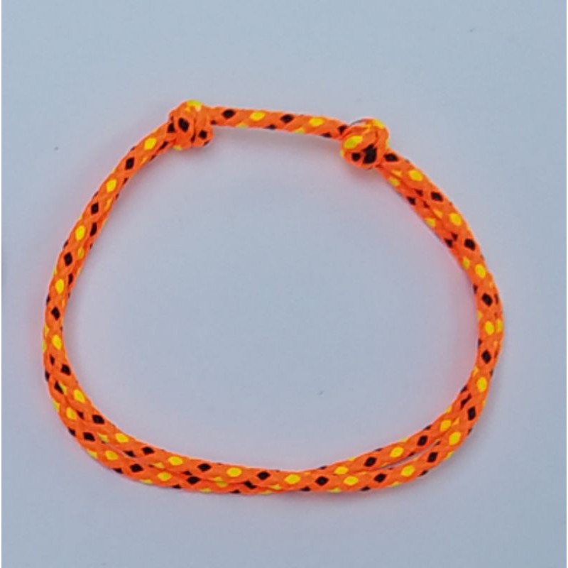 Gelang Tali Simple Prusik Tali Gunung Outdoor-Orange Cerah