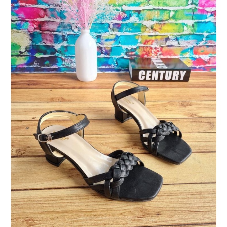 ABBUSHOES US 93 hak tahu tali kepang wanita