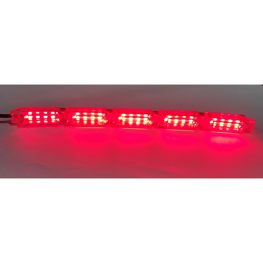 Lampu LED DRL running 2warna 15cm DRL alis kristal 15cm senja&amp;sen