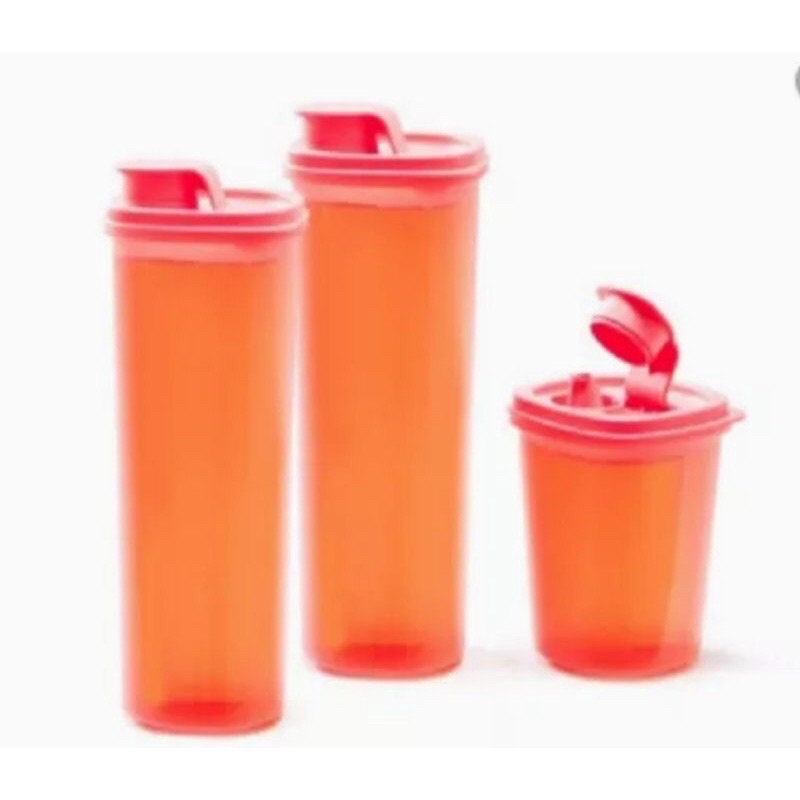 Tupperware Cooking oil set 3pcs botol minyak / kecap
