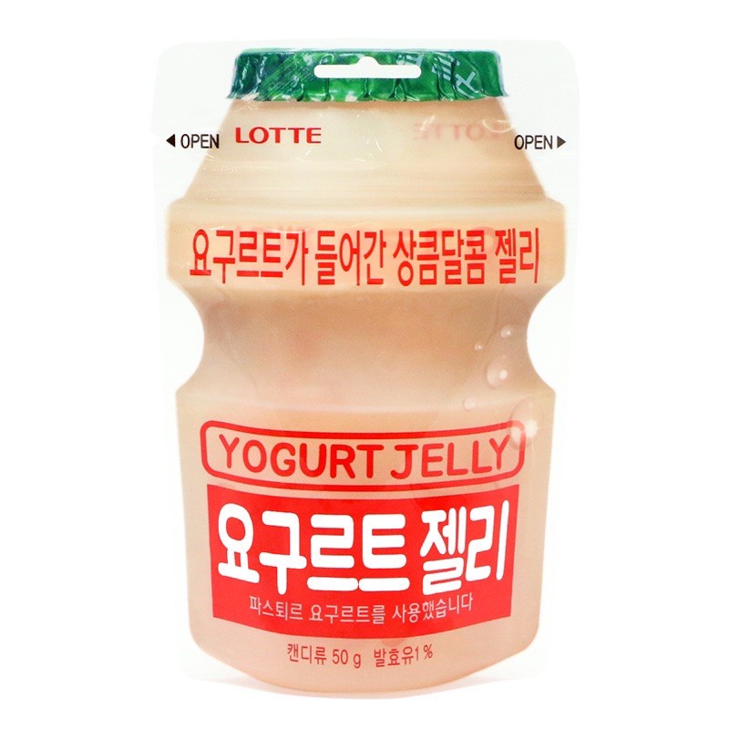 Jual Lotte Yoghurt / Yogurt Jelly 50 gr Korea Original/Mango Gummies