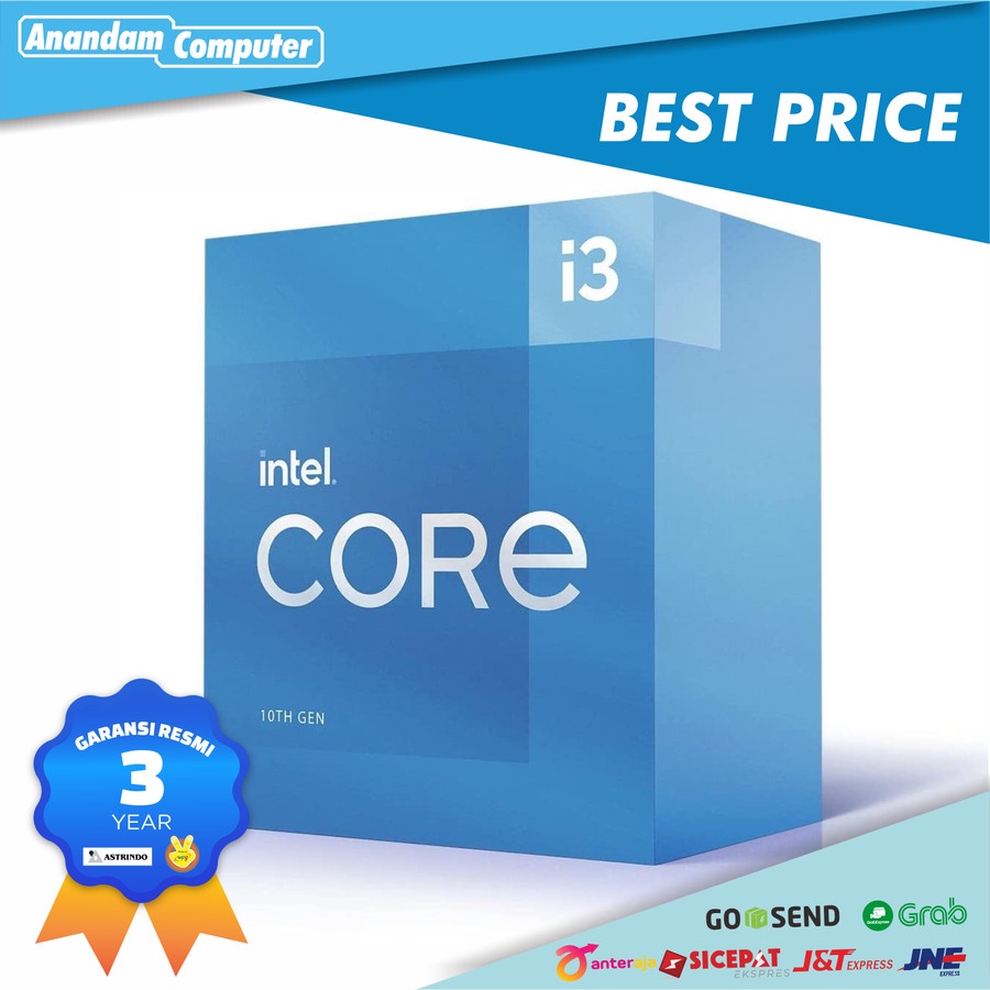 Intel Core i3 10105 - 4 Cores 8 Threads 4.4Ghz Box