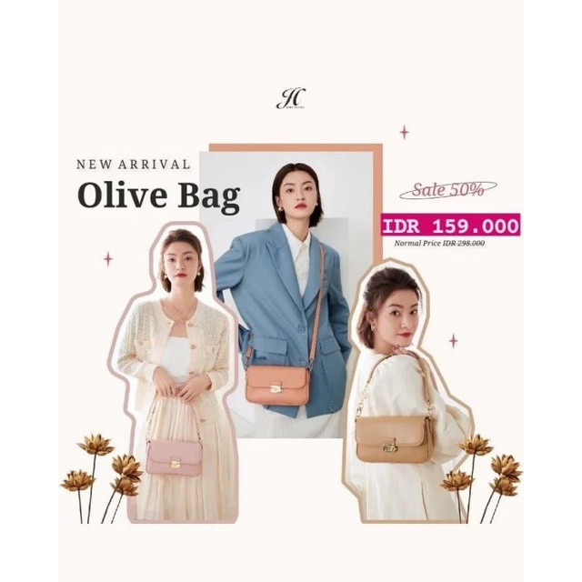 olive bag by jims honey