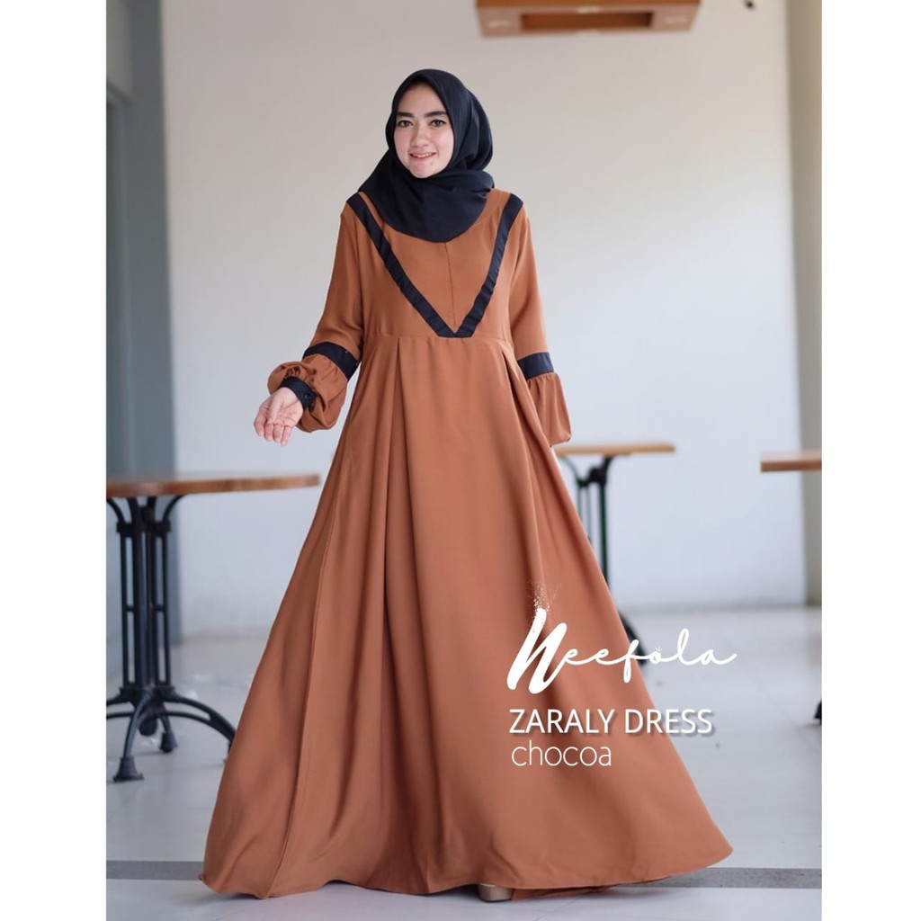 32 Model Baju Gamis Simple