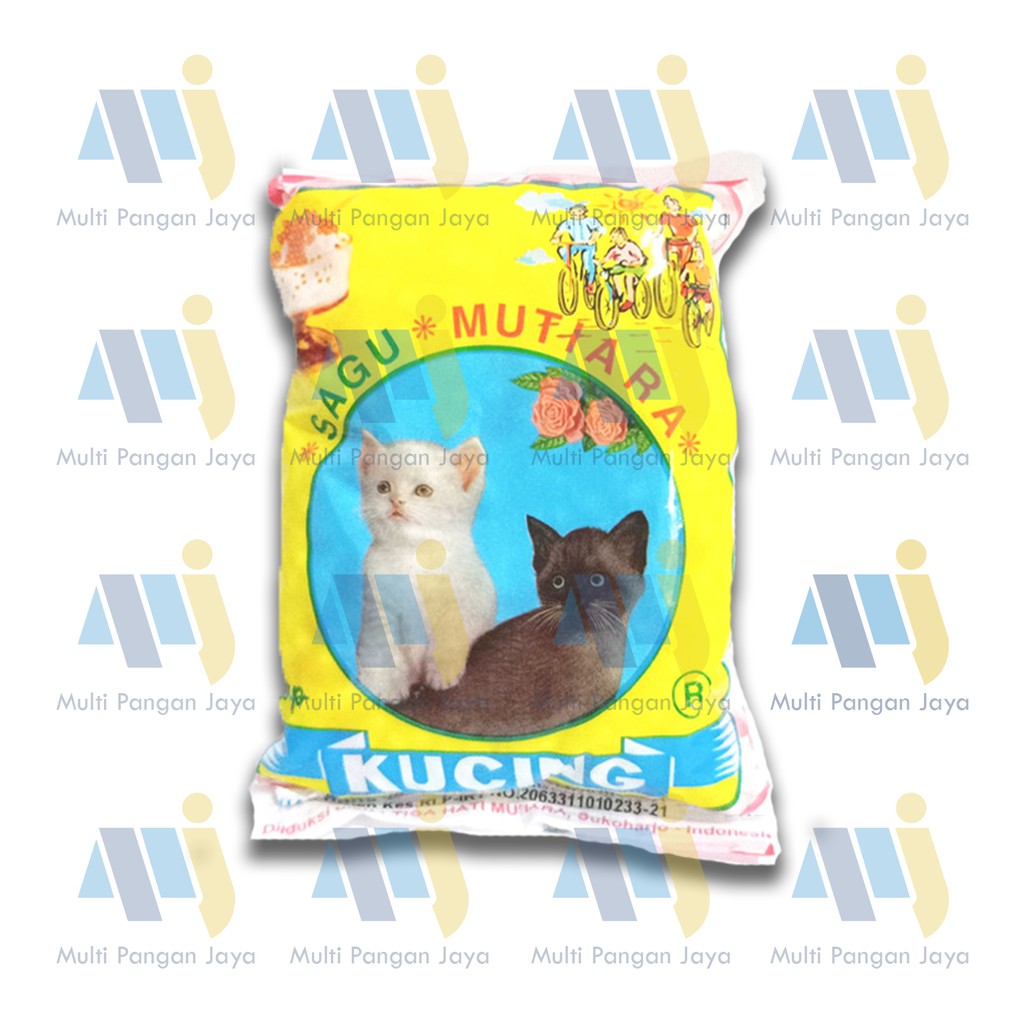 

SAGU MUTIARA CAP KUCING 100 Gram Pack isi 25