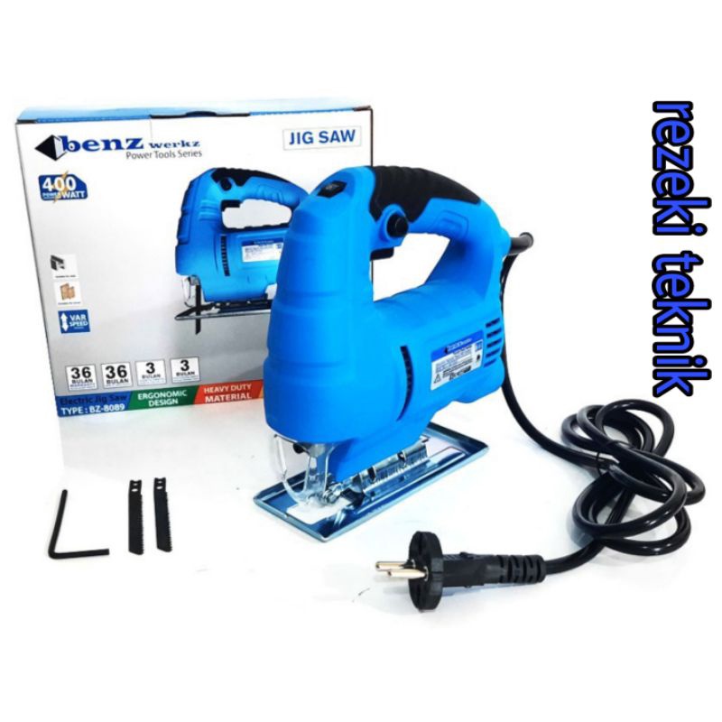 Benz Mesin Jig Saw BZ8089 -Mesin Gergaji Listrik - Gergaji Triplek