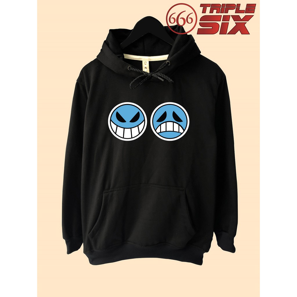 Jaket Hoodie Anime One Piece portgas D Ace