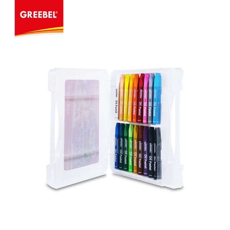 GREEBEL Crayon Krayon Kids Oil Pastel 18 Warna