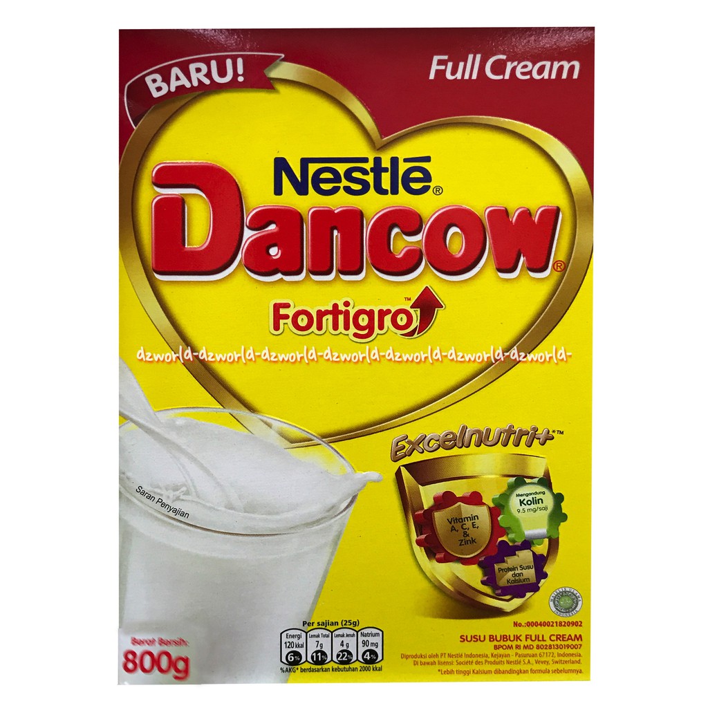 

Nestle 800gr Dancow Fortigro Full Krim Susu Bubuk Anak Untuk Pertumbuhan 800 gram