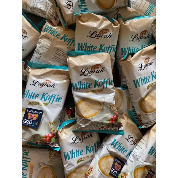 

Luwak White Koffie 10 sachet x 20gr