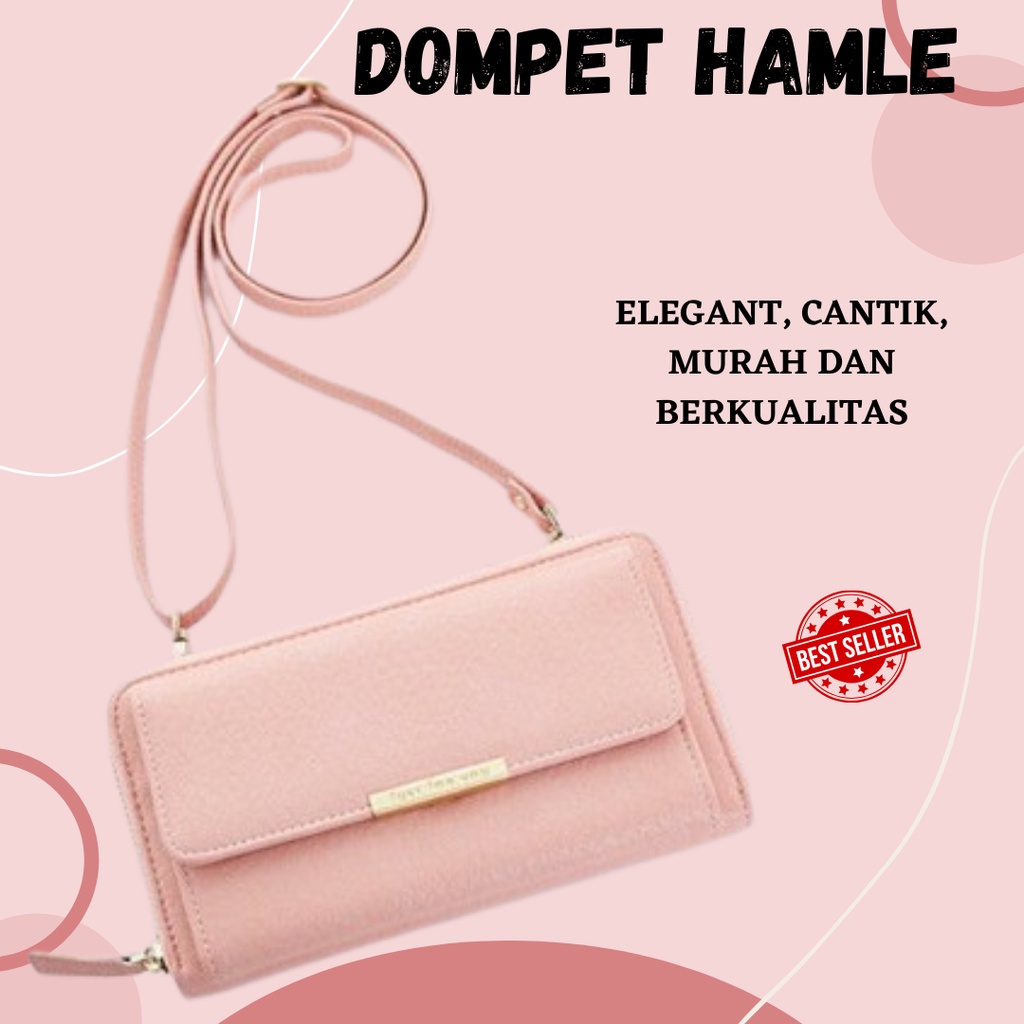 TERLARIS!!! DOMPET WANITA HAMLE Dompet Lipat Wanita Dompet Kulit Style Cute Korean Import