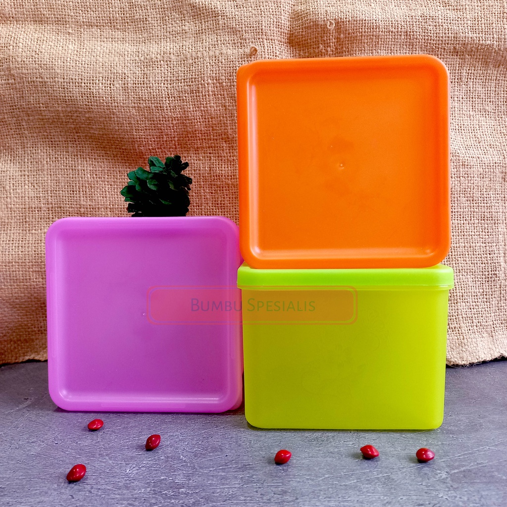 Toples Kotak / Toples Kue / Toples Persegi / Toples Serbaguna / Toples Kerupuk / Tupperware  1 Liter dan 2 Liter