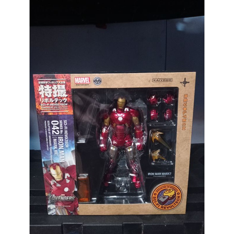 Revoltech Ironman Mark VII Reviltech Original Iron man