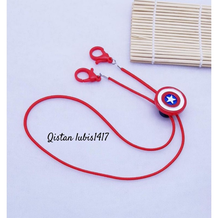 Strap mask capten Amerika beli 10 free 2