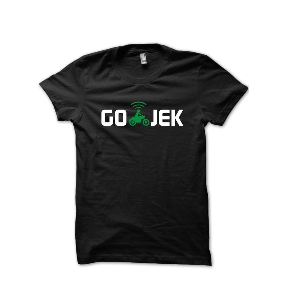 TERLARIS Kaos Tshirt Baju Combed 30S Distro Gojek Grab Uber Driver Ojol Jersey