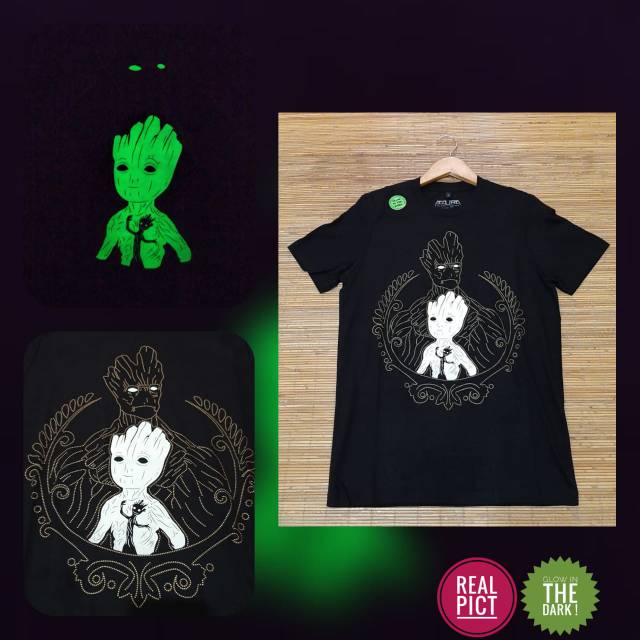 KAOS SUPERHERO AZURA GLOW IN THE DARK GROOT