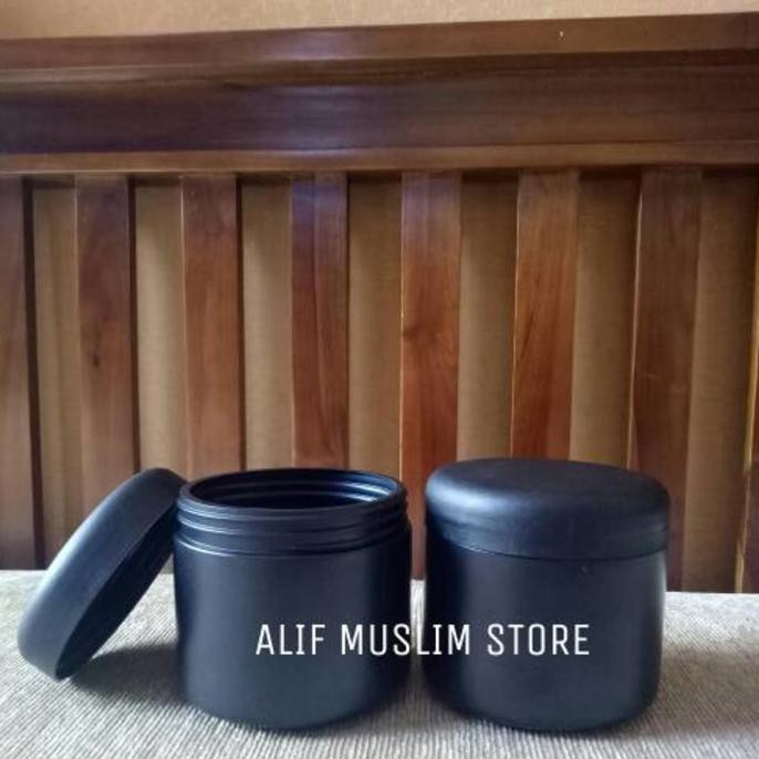 POT LULUR 500 GRAM OVAL HITAM