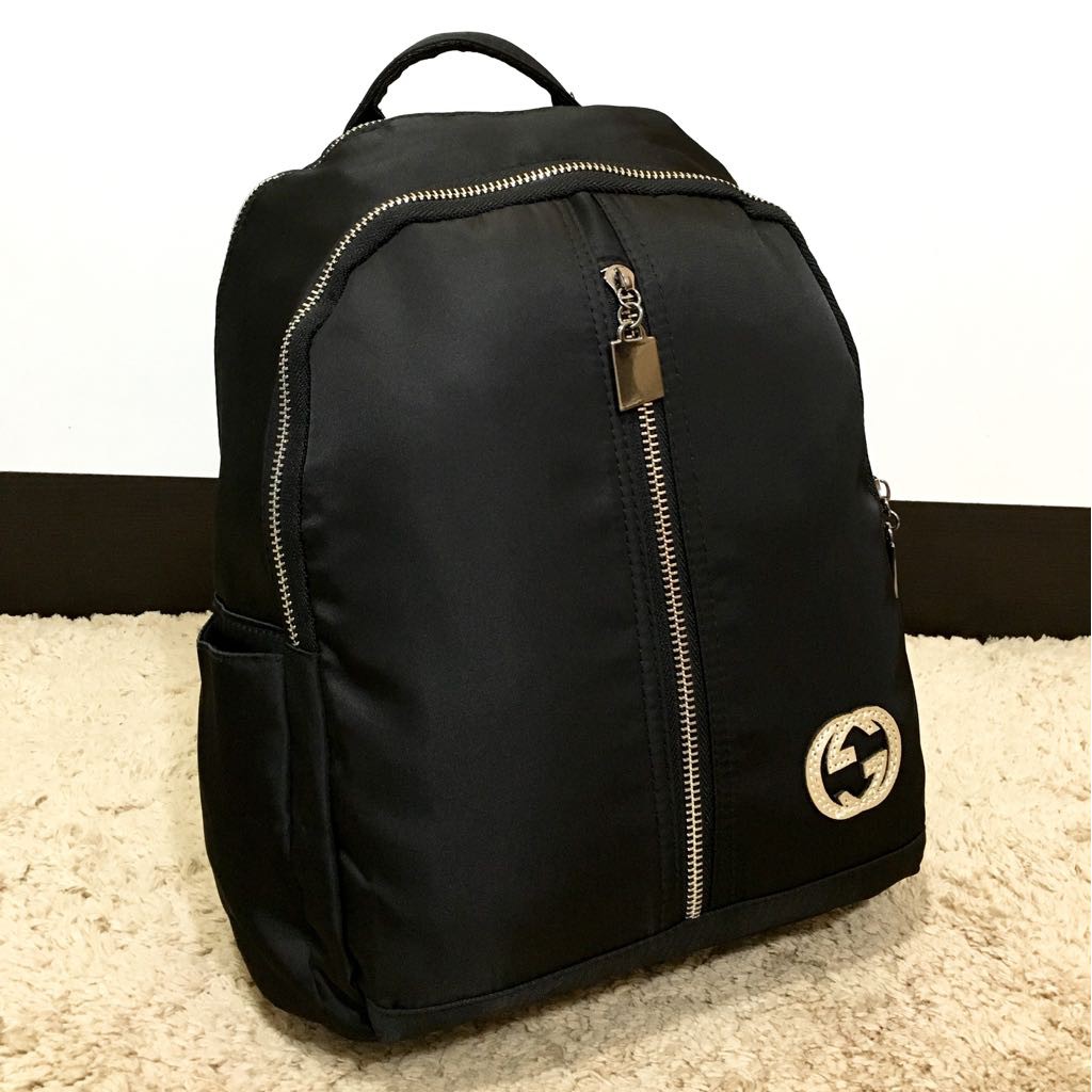 Tas Ransel Cewek Fashion Gucci Bahan parasut waterproof cantik keren