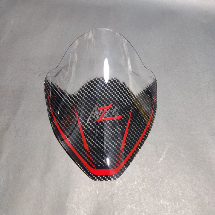 visor mio gear 125 winsil yamaha mio gear 125 - list merah