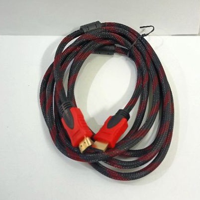 Kabel HDMI - HDMI M-TECH 3 meter Nilon Jaring Jaminan Kualitas