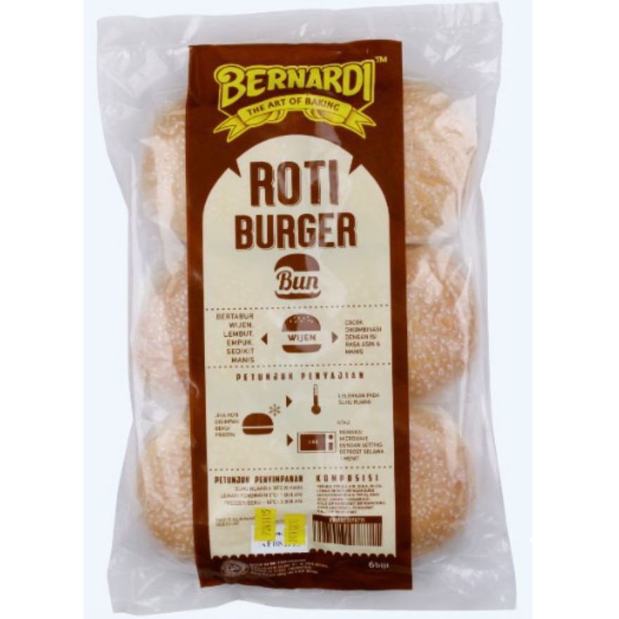 BERNARDI Roti Burger isi 6