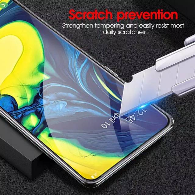 TEMPERED GLASS SAMSUNG A71 .51 FULL GLUE.FULL COVER