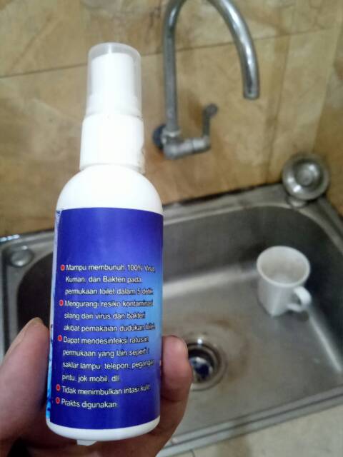 CEROST Sanitizer Spray membunuh Virus &amp; kuman dalam 5 detik TOILET SANITIZER HAND SANITIZER