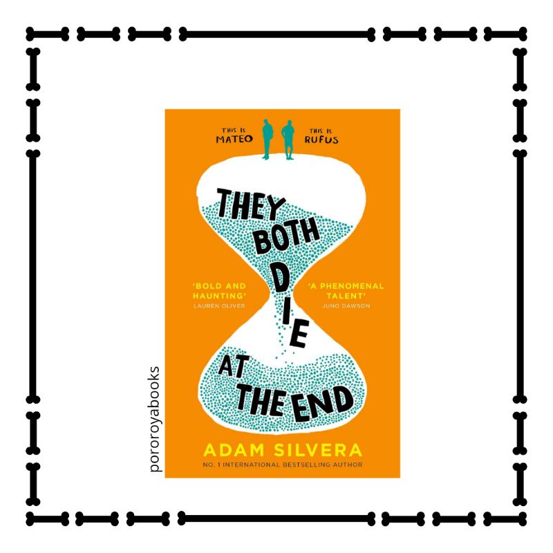 [ THEY BOTH DIE AT THE END ] ORIGINAL English Paperback Novel Adam Silvera They Both Die At the End