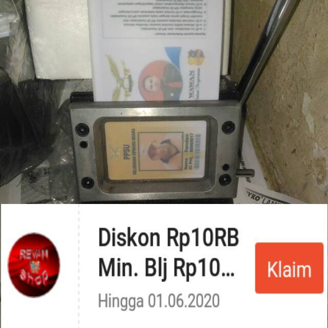 ✔️COD CETAK ID CARD KARTU MEMBER ANGGOTA KARTU PELAJAR BPJS DLL FREE LAMINATING