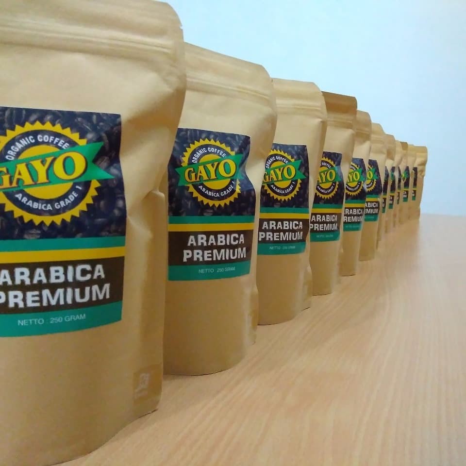 

Kopi Gayo | Organic Coffee Gayo ( ARABICA PREMIUM GRADE 1 ) 500 Gram