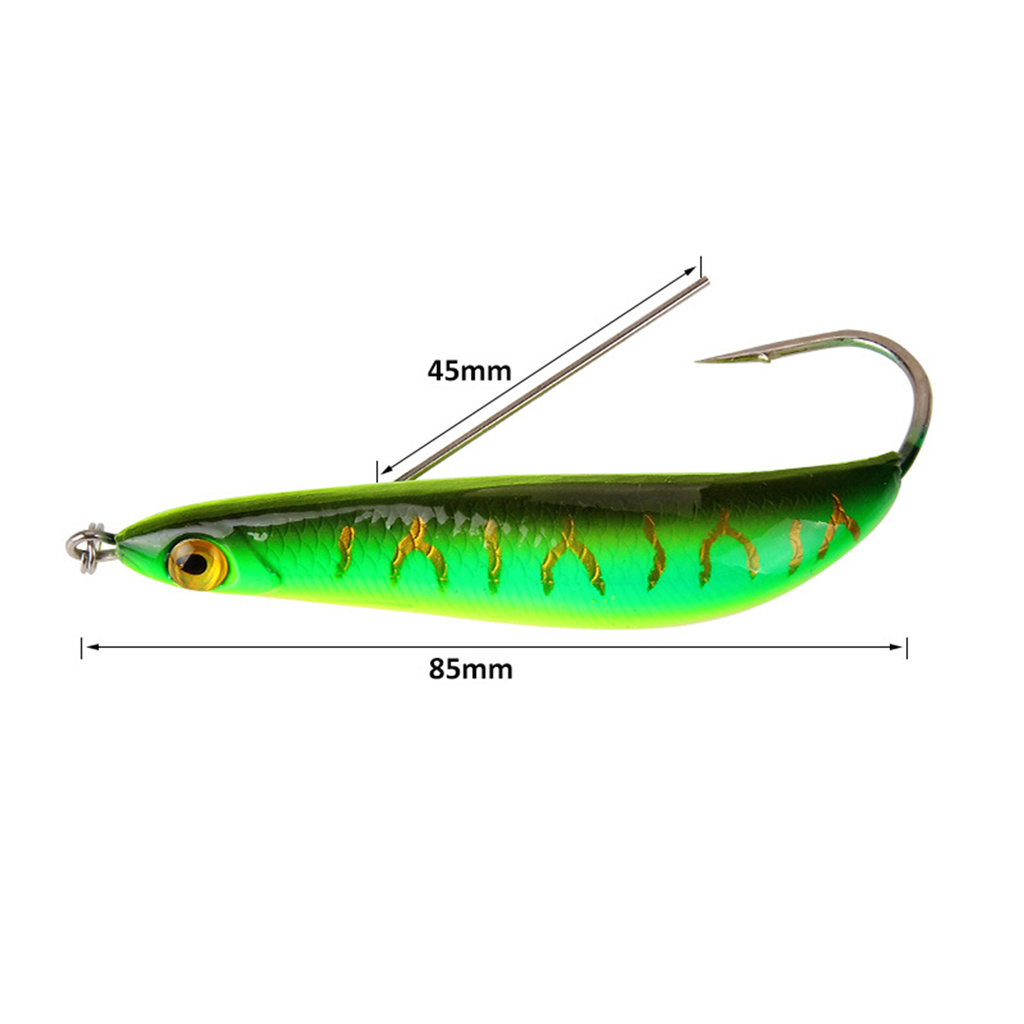 [Jianxin] Umpan Pancing Tiruan Bentuk Ikan Realistis 8.5cm 19.9g Bahan Metal