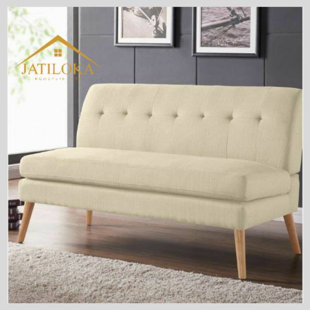 Valmy - kursi sofa tamu/sofa ruang tamu/sofa tamu 2 seater minimalis