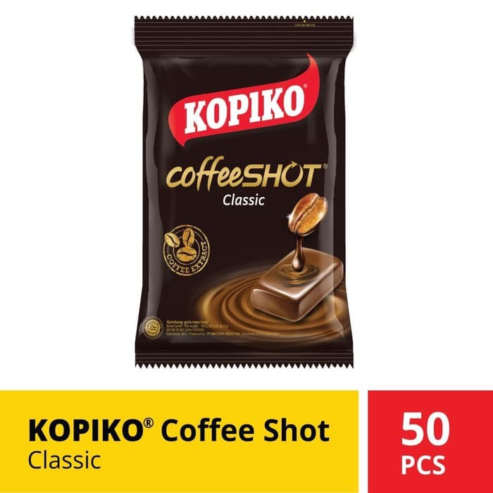 

PROMO KOPIKO COFFEE SHOT CLASSIC ZAK 150 GR @ 50 PCS TERMURAH