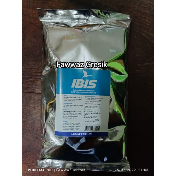 

[MAREM] IBIS BLUE 500GR / BAHAN PELEMBUT ROTI KUE BAKING 500 GR / BREAD IMPROVER