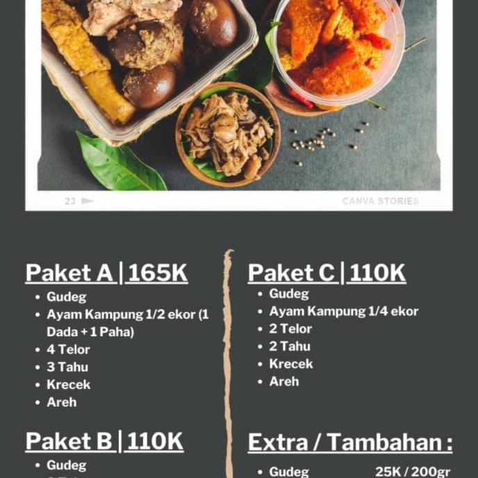 

Gudeg Jogja Paket A
