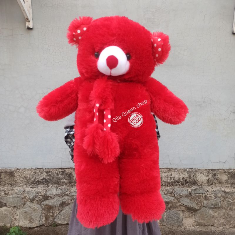 boneka BEAR syal TANGGUNG 50CM