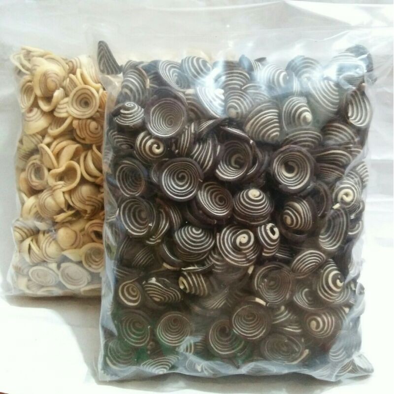 

Kuping Gajah mini Hitam & Cream ½kg / kueh otokowo mini