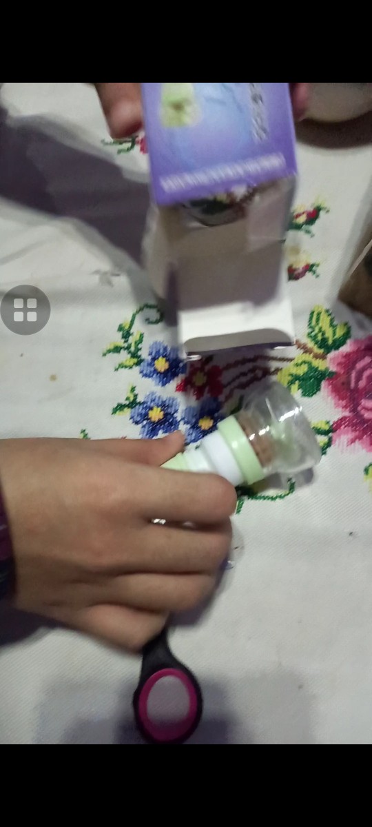 Ada Clamp / Klem Sambungan Kran Kipas Aerator Alat Dapur Kemasan Dus Ungu