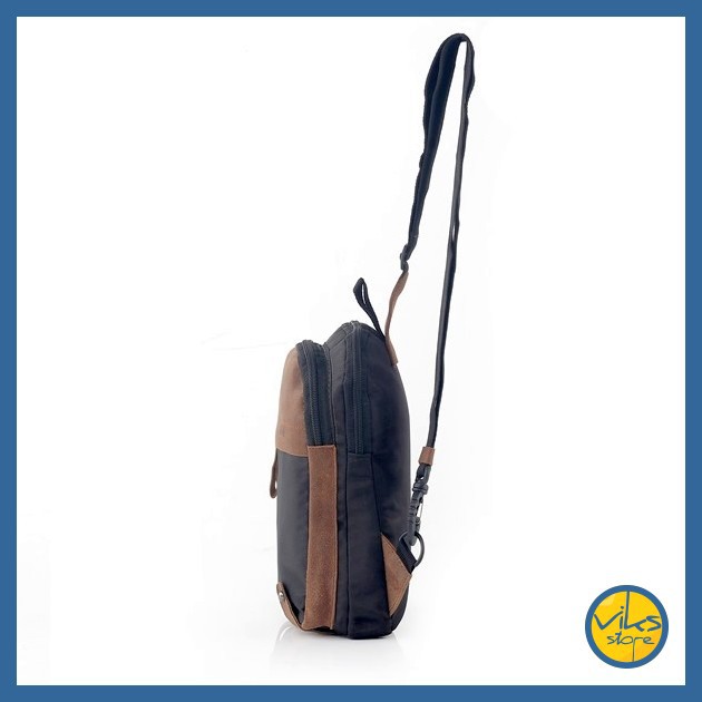 Tas Selempang Cowo Pria Mode Kasual Sling Bag Multifungsi Original Lokal