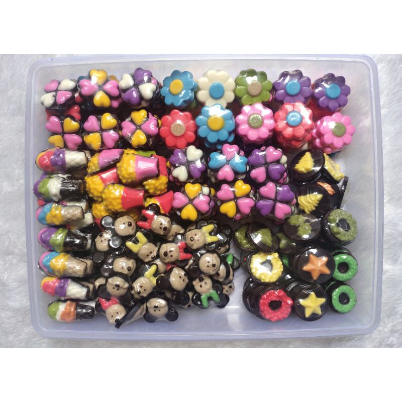 200gr coklat karakter mix pertoples cup idul fitri hampers hari raya souvenir jajanan anak