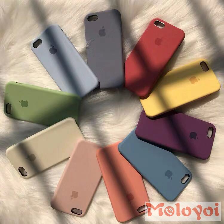 Casing Silikon untuk iPhone 6 / 6S / 6 Plus / 6S Plus / 7 / 7 Plus / 8 / 8 Plus / X