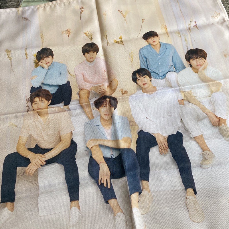 BTS WORLD TOUR LOVE YOURSELF OFFICIAL FABRIC POSTER