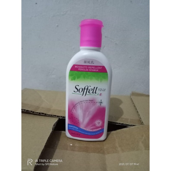 Soffell Soffel Lotion Botol 80gr