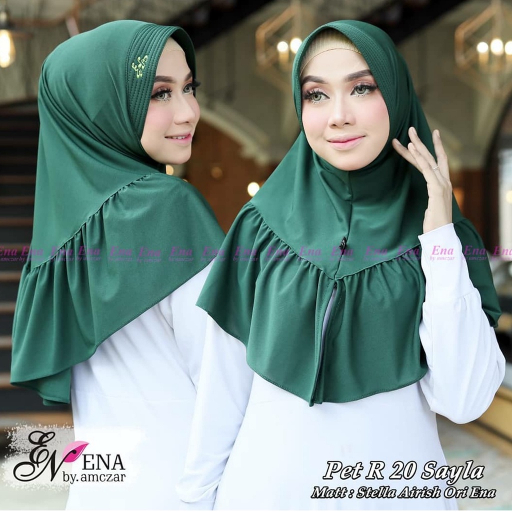 HIjab Instan Pet Rimpel Sayla