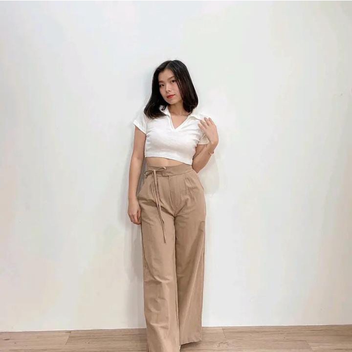 OLIVER PANTS KULOT / ATIKA KULOT CRINKLE WANITA / KULOT HIGHWAIST CRINKLE / KULOT WANITA PANJANG