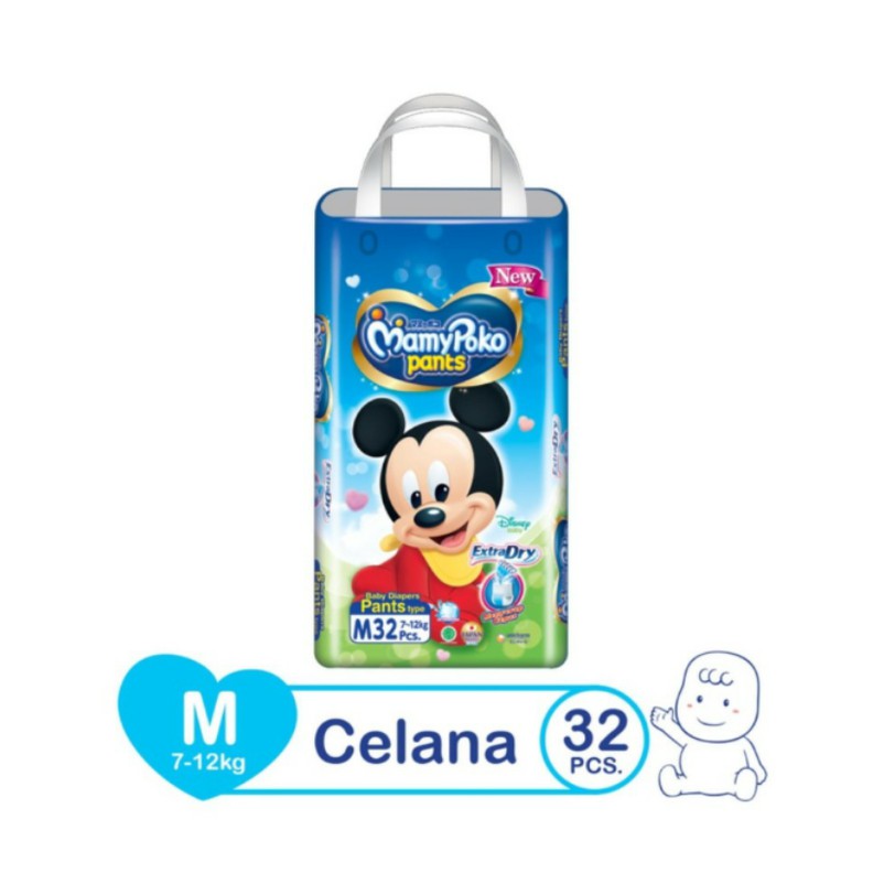 PROMO mamypoko extra dry pants m32 / m-32 / m 32
